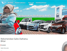 Tablet Screenshot of daihatsubaru.com